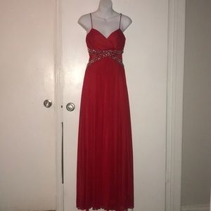 Stripes Night or prom dress